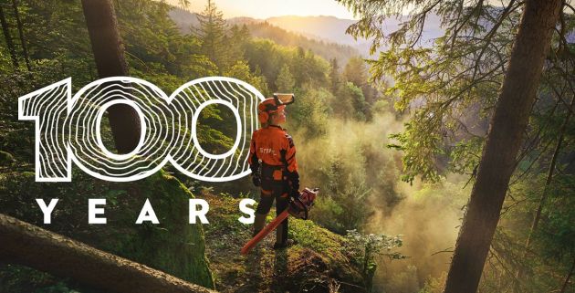 100 &aring;r med STIHL