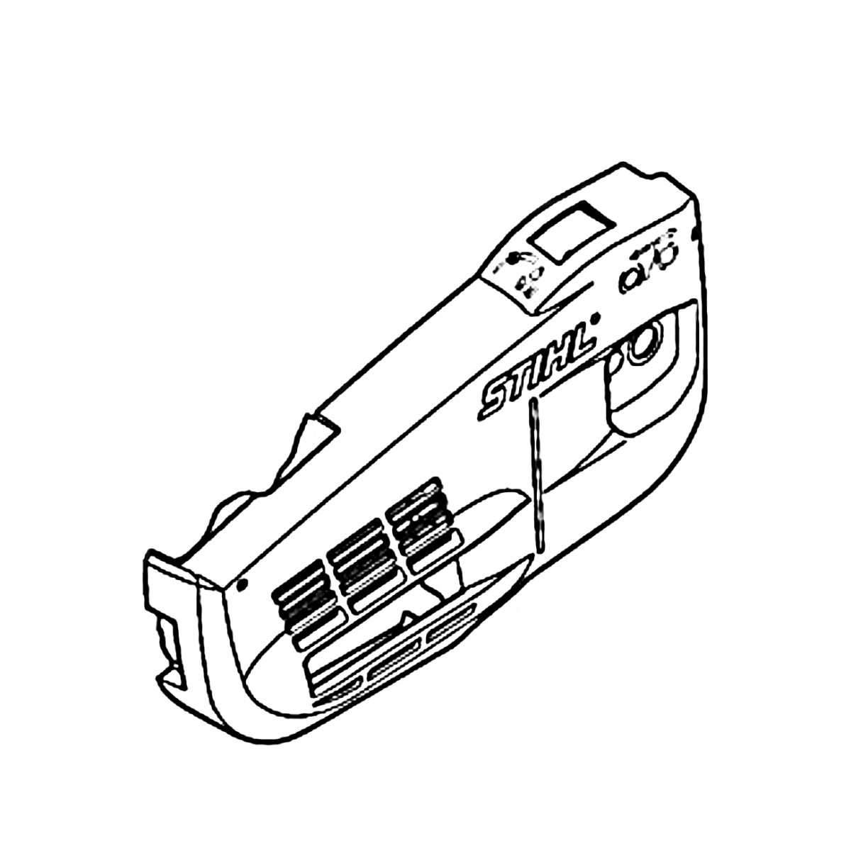STIHL Koblingsdæksel MS 201