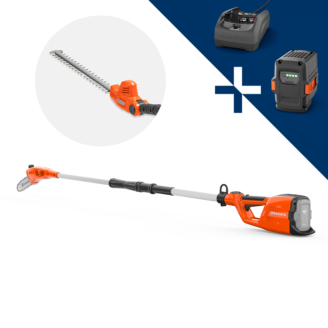 HUSQVARNA 120iTK4-PH Stangsav/Hækkeklipper - Med Batteri og lader Motorsav