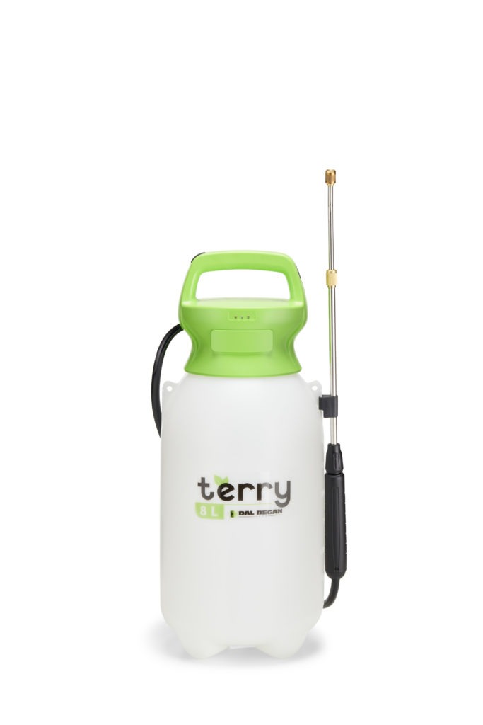 Dal-Degan Terry El-tryksprøjte - 8 Liter med batteri og lader