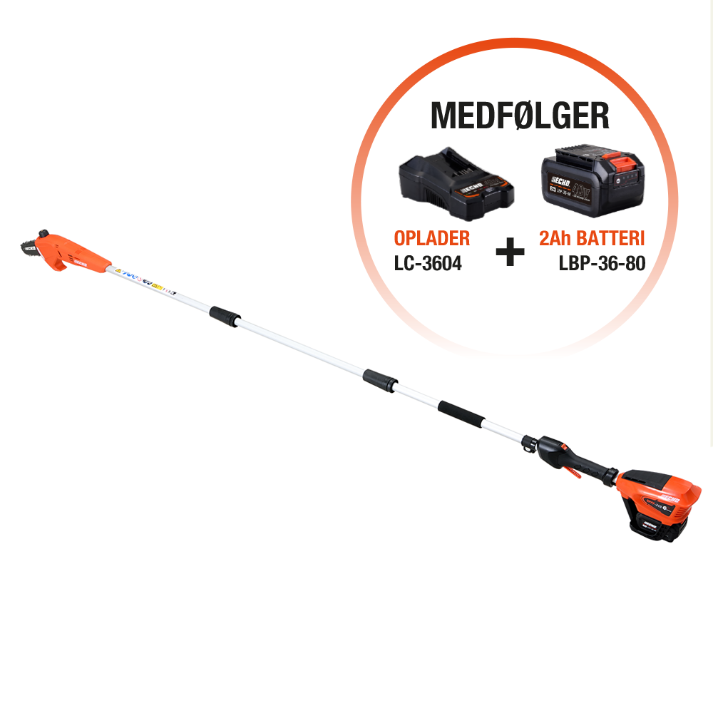 ECHO DPPF-310 Stangsav - Med batteri og lader