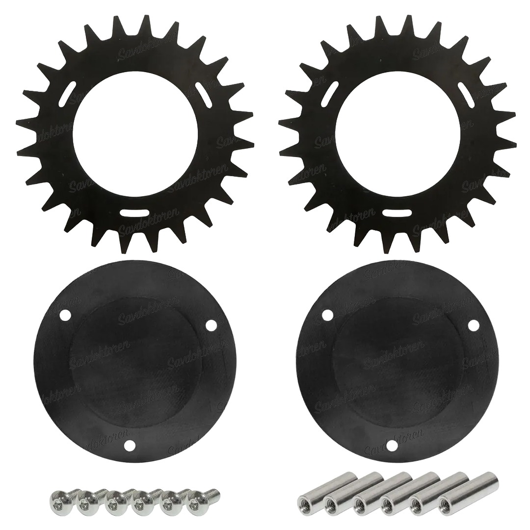 NGP Spikes til Segway Navimow H500E, H800E, H1500E, H3000E - inkl. skruer