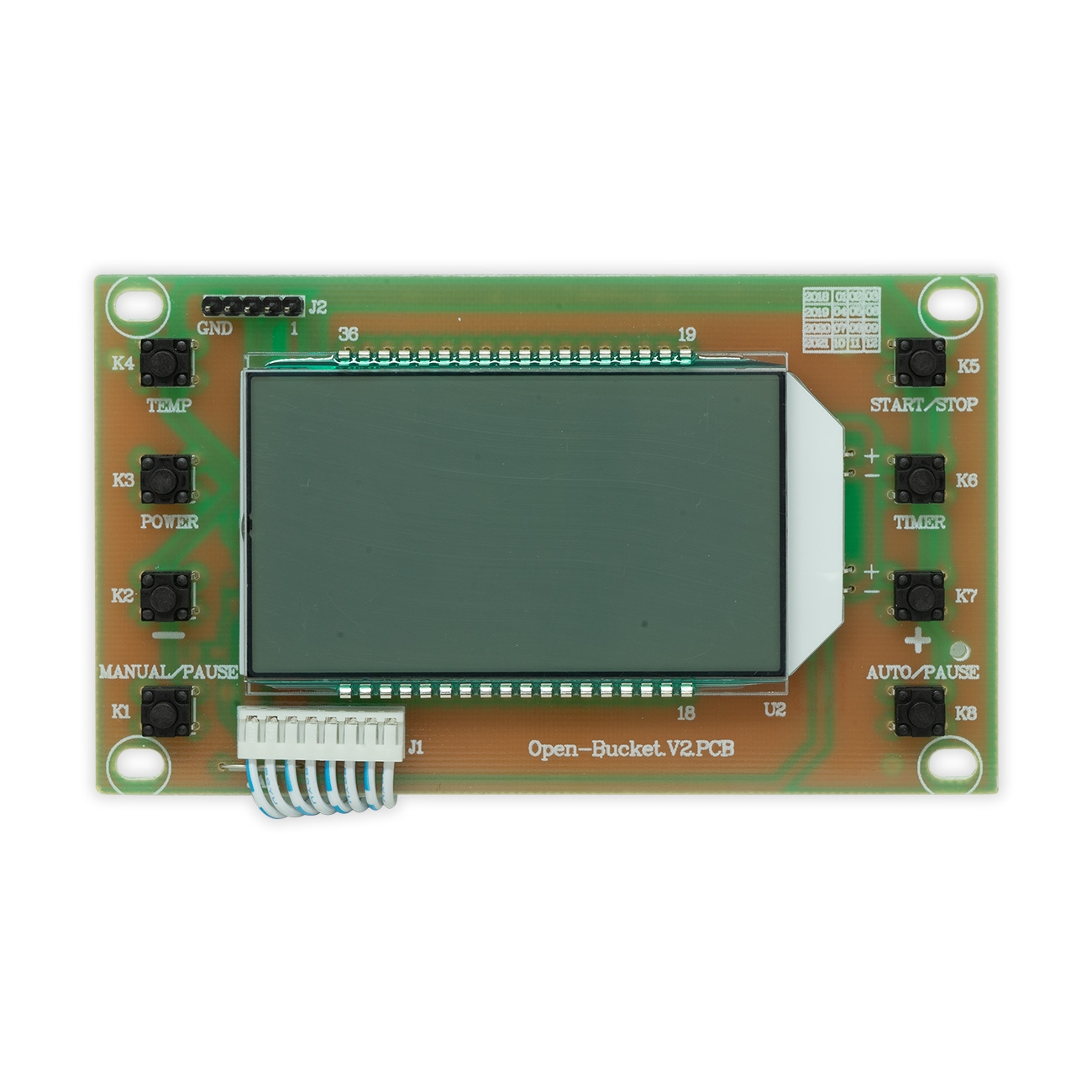 Pro Master LCD Display og Strømforsyning