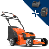 HUSQVARNA LC 142iS Plæneklipper - Med batteri og lader