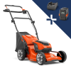HUSQVARNA LC137i Plæneklipper - Med batteri og oplader