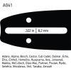 ECHO 14" (35cm) / 3/8LP / 1,1mm / 52 dl Sværd