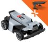 Segway Navimow X450E Robotplæneklipper - Grå (Inkl. garage)