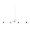 Berthoud 1 meter spredebom med 4 gule dyser 