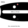 18" (45cm) / 3/8" / 1,5mm / 68 dl VersaCut Sværd