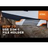 STIHL Fileholder 2-i-1