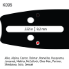 20"(50cm) / .325" / 1,5mm / 78 dl AdvanceCut Sværd