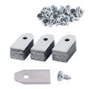 36 stk. robotknive til Husqvarna, Segway, Roborock, Gardena m.fl.