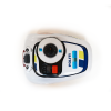 Politibil Hvid Skinds - Folie til Segway Navimow i105E, i108E, i206 AWD, i208 AWD, i210 AWD