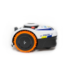 Politibil Hvid Skinds - Folie til Segway Navimow i105E, i108E, i206 AWD, i208 AWD, i210 AWD