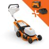 STIHL RMA 248 T Plæneklipper - Med batteri og lader