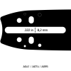 OREGON 14" (35cm) / 3/8H / 1,3mm / 52 dl SCULPTOR Sværd (Quarter Tip)