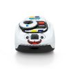 Politibil Hvid Skinds - Folie til Segway Navimow i105E, i108E, i206 AWD, i208 AWD, i210 AWD