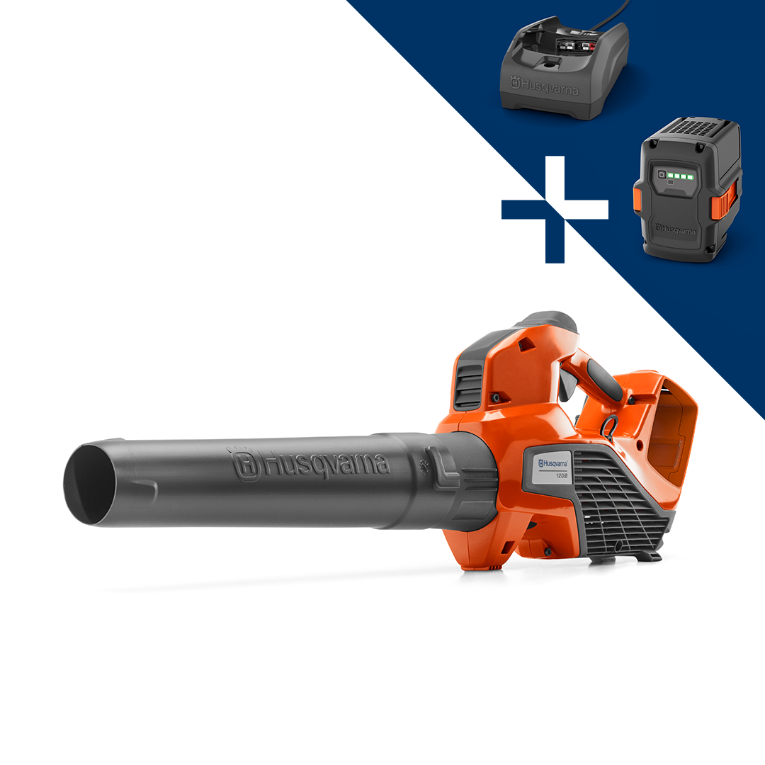 HUSQVARNA 120iB Løvblæser - Med batteri og lader main product photo