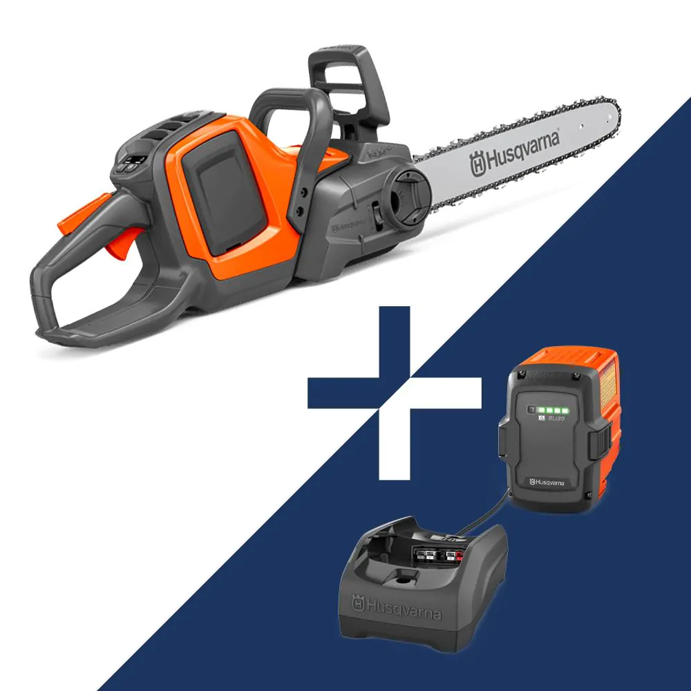 HUSQVARNA 240i inkl. batteri og lader