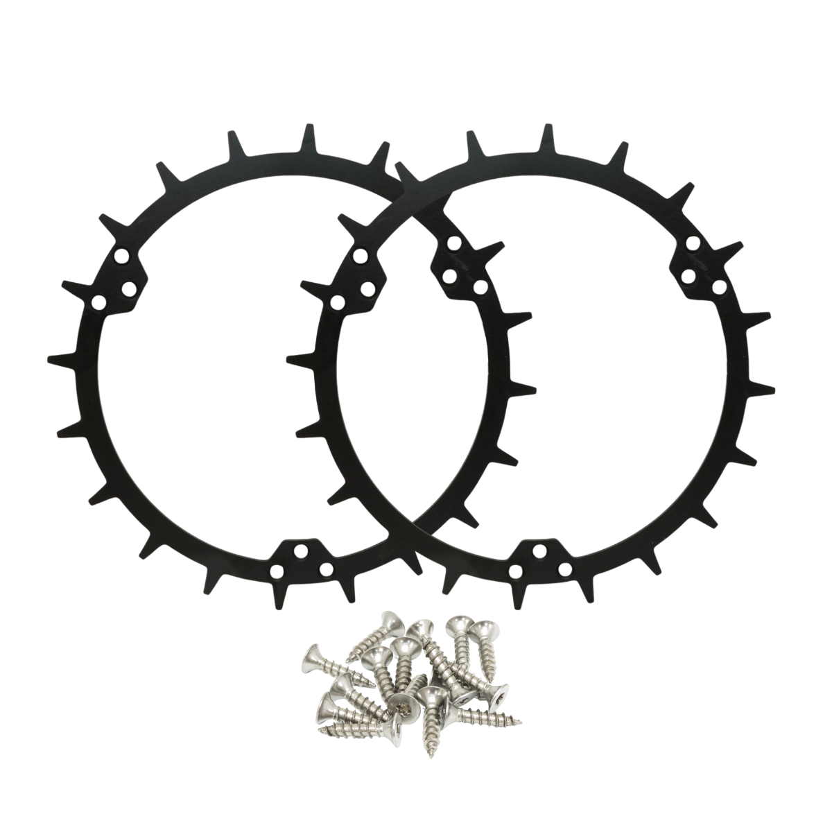 NGP Spikes / Terrænhjul til Husqvarna Automower (Black Edition) - 190mm - inkl. skruer main product photo