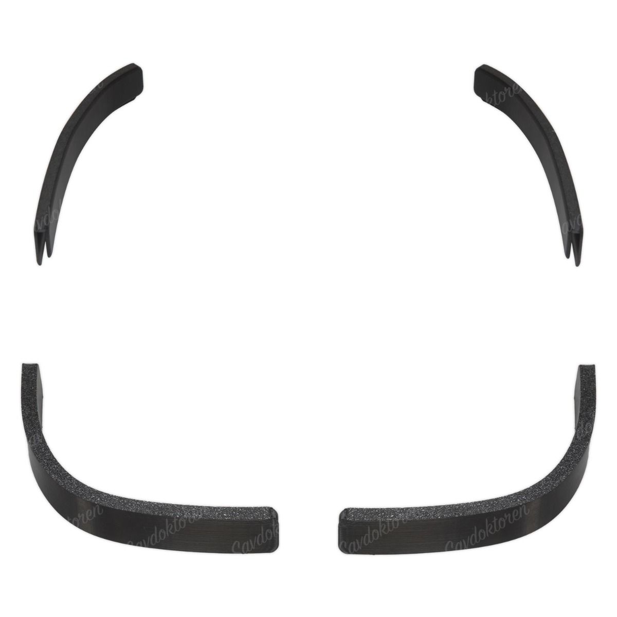 Sorte beskyttelsesskærme / bumper til Segway Navimow, i105E, i108E, i206 AWD, i208 AWD, i210 AWD main product photo