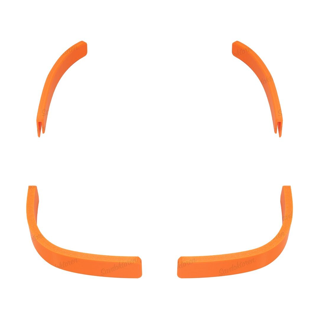 Orange beskyttelsesskærme / bumper til Segway Navimow, i105E, i108E, i206 AWD, i208 AWD, i210 AWD main product photo