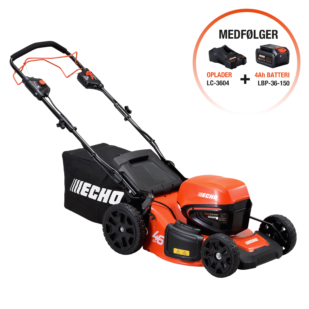 ECHO DLM-310/46SP Plæneklipper - Med batteri og lader main product photo