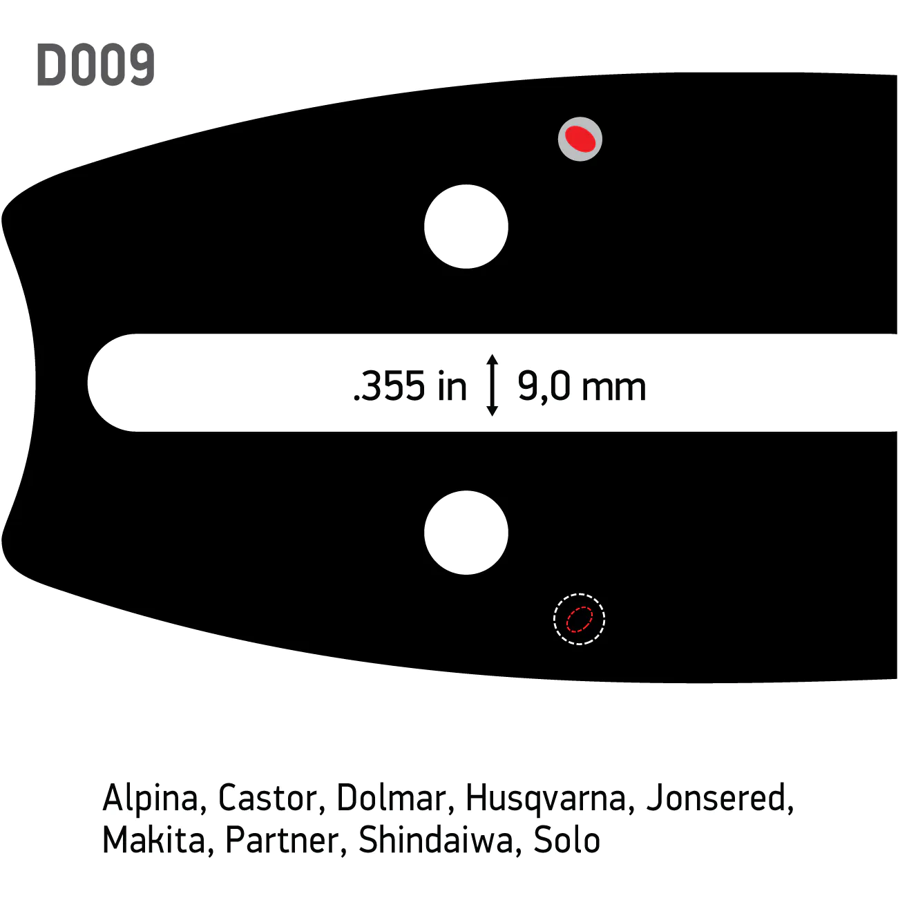 D009 indfæstning