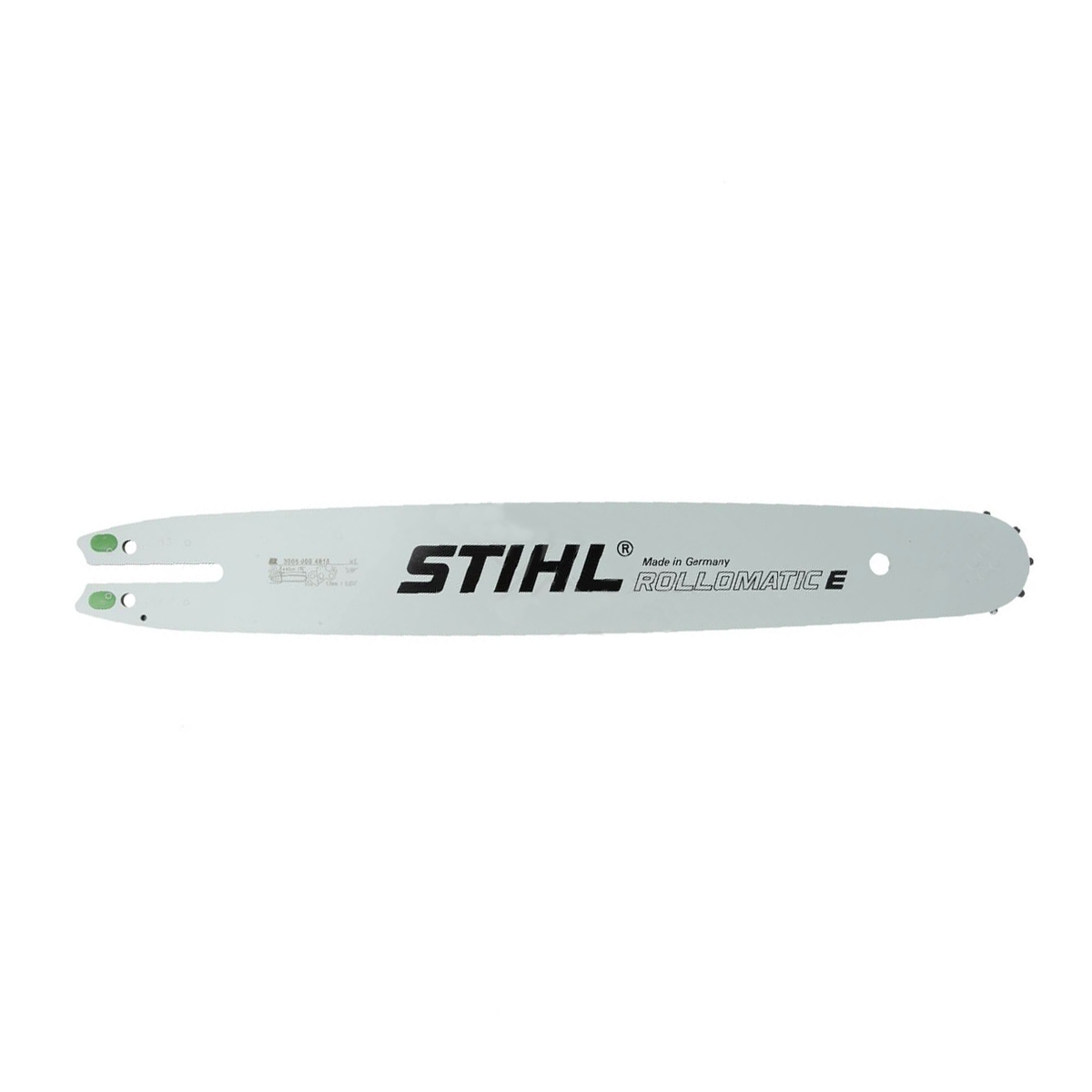18" (45cm) / 3/8H / 1,3mm / 61 dl Åben STIHL ROLLOMATIC E Sværd 8,2mm rille main product photo