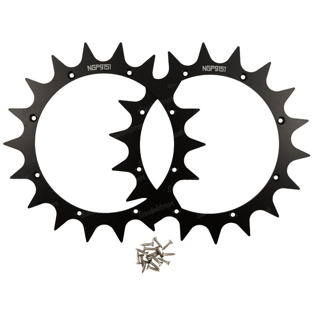 NGP Terræn kit (Spikes) - 235mm - STIGA Autoclip - inkl. skruer main product photo