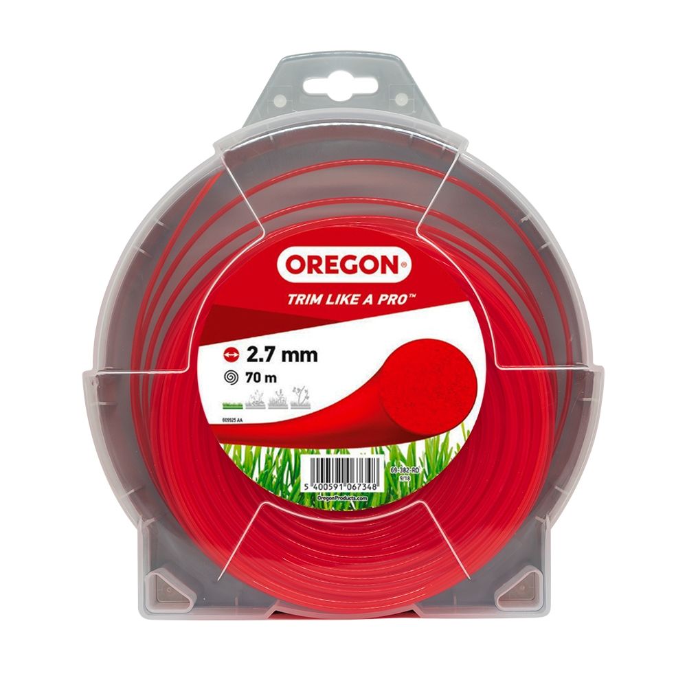 OREGON Rød Roundline Trimmersnøre (2,7 mm x 70 m) main product photo