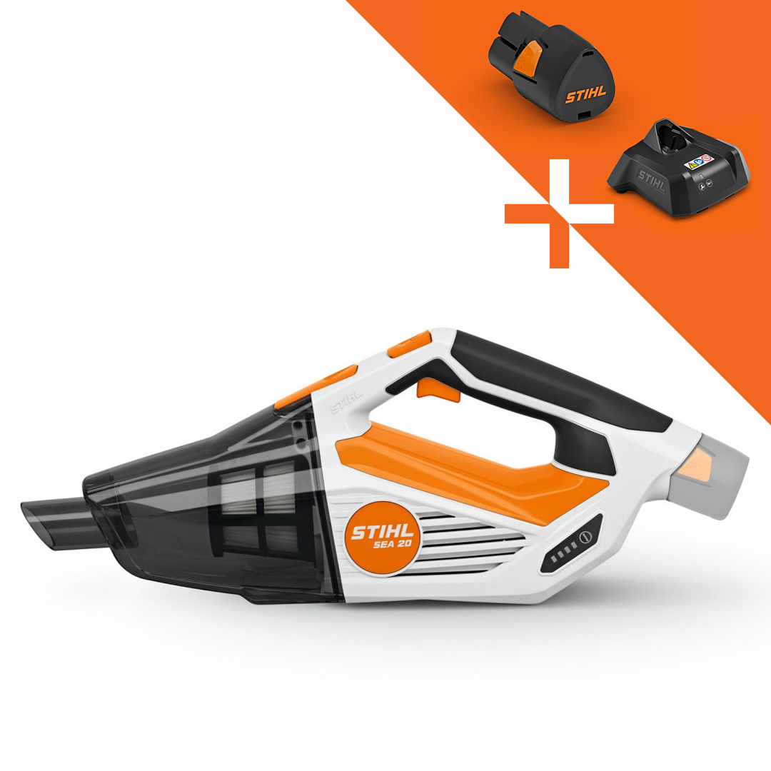 STIHL SEA 20 Håndstøvsuger - Med batteri og lader main product photo