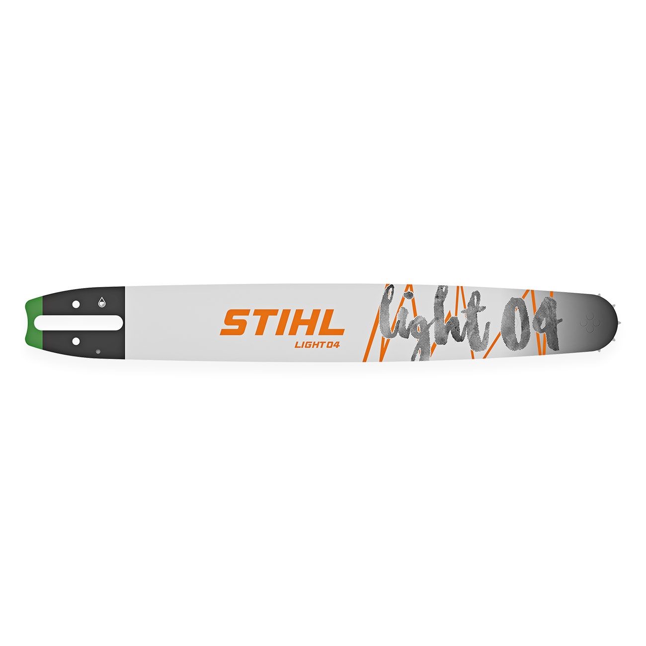 16"(40cm) / 3/8" / 1,6mm / 60 dl STIHL Light 04 lukket sværd m. 12,1mm rille main product photo