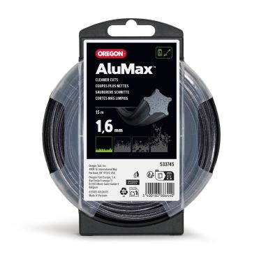 OREGON AluMax Starline trimmersnøre (1,6mm x 15m)