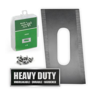 NGP - Rustfri Stålknive til IMOW - 9 stk.