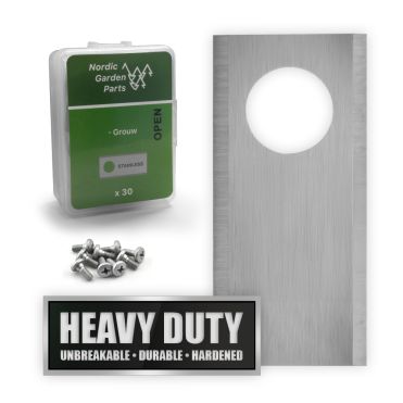  NGP - Rustfri Stålknive til Grouw 30 stk