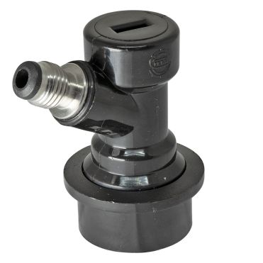 Malt Master Sort Kobling til Cornelius fad og Kegs "Ball-Lock" udgang med gevind