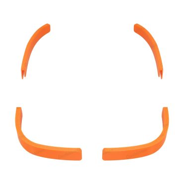 Orange beskyttelsesskærme / bumper til Segway Navimow, i105E, i108E, i206 AWD, i208 AWD, i210 AWD