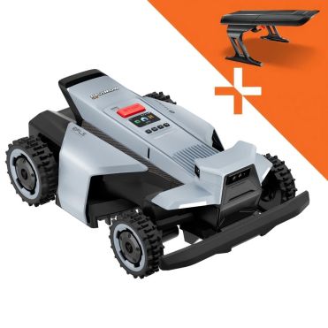 Segway Navimow X450E Robotplæneklipper - Grå (Inkl. garage)