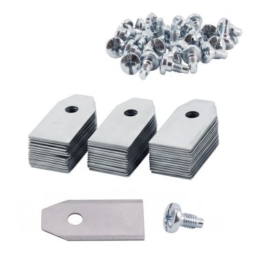 36 stk. robotknive til Husqvarna, Segway, Roborock, Gardena m.fl.
