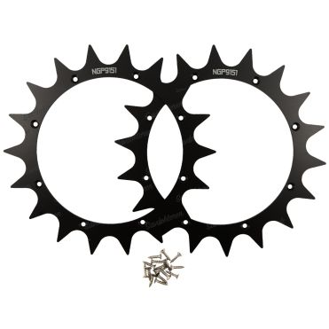 NGP Terræn kit (Spikes) - 235mm - STIGA Autoclip - inkl. skruer                           