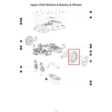 Segway Navimow Drivhjul - til X-serie