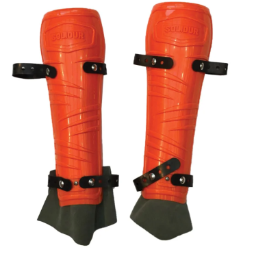 Solidur Hård Skinnebensbeskytter ved Buskrydning