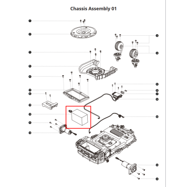 Segway Navimow Batteri 7.5Ah passer til H215E
