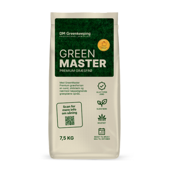 GreenMaster Premium Græsfrø DK - 7,5 kg. main product photo