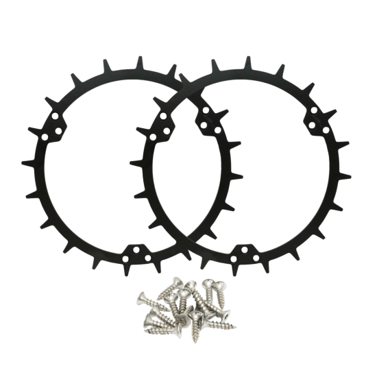 NGP Spikes / Terrænhjul til Husqvarna Automower (Black Edition) - 190mm - inkl. skruer main product photo