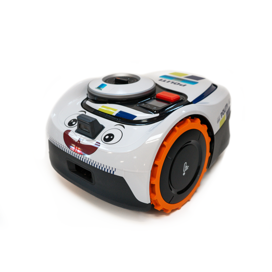 Politibil Hvid Skinds - Folie til Segway I105E & I108E main product photo