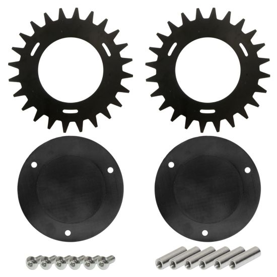 Spikes (BLACK EDITION) - Segway Navimow H500E, H800E, H1500E, H3000E - inkl. skruer main product photo