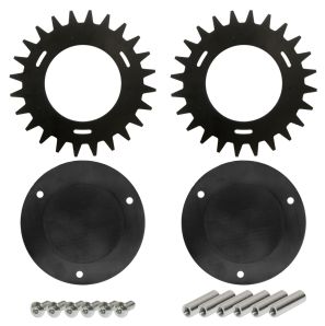 Spikes (BLACK EDITION) - Segway Navimow H500E, H800E, H1500E, H3000E - inkl. skruer