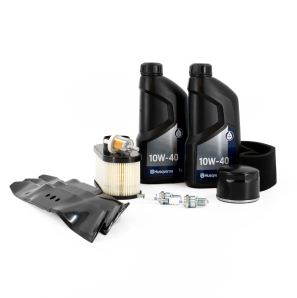 Servicekit til Husqvarna rider R 316 T, 418 TS m. knivsæt t. 94 combi (Kawasaki FS481V & FS541V motor)